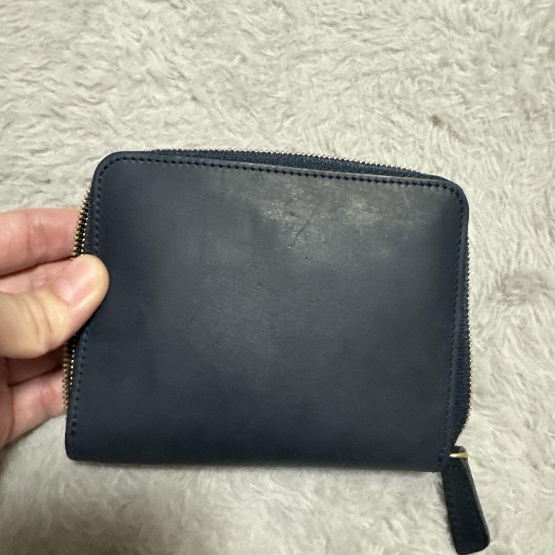デシベル 財布 ネイビー