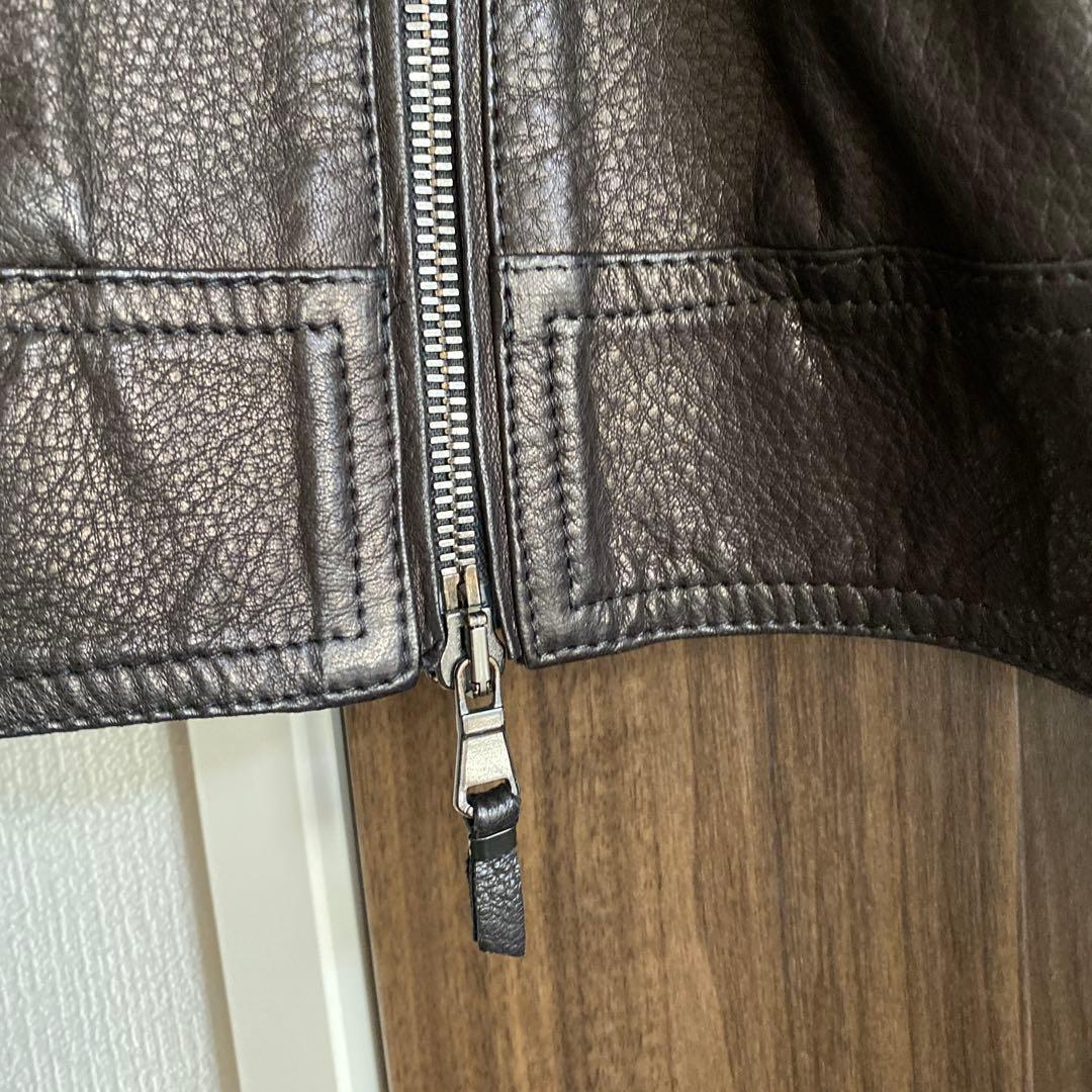 EMMETI レザージャケット JURI サイズ46 ブラック EMMETI レザージャケット JURI サイズ46 ブラック