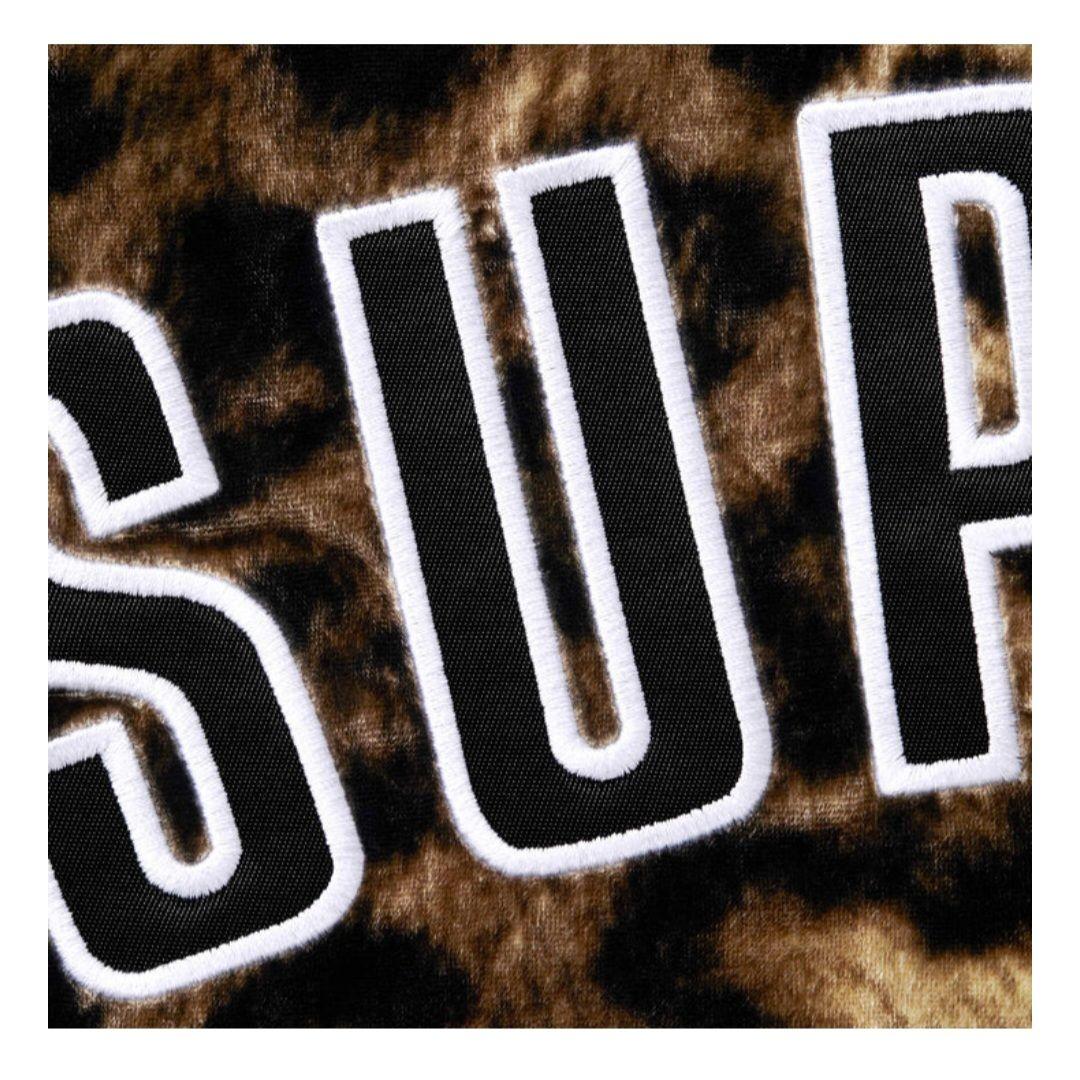 新品L Supreme Velvet Baseball Jersey