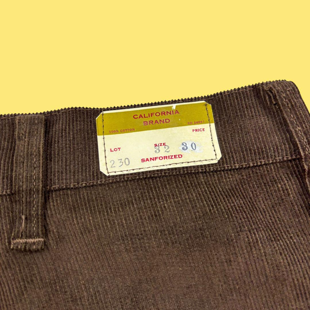 Deadstock 70s コーデュロイ ベルボトム W32L30