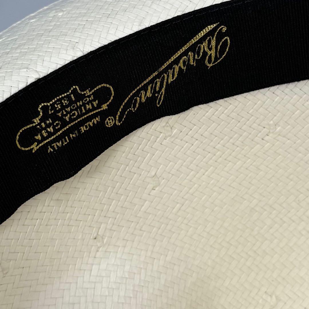 Borsalino　ペーパ素材　パナマハット　約58cm
