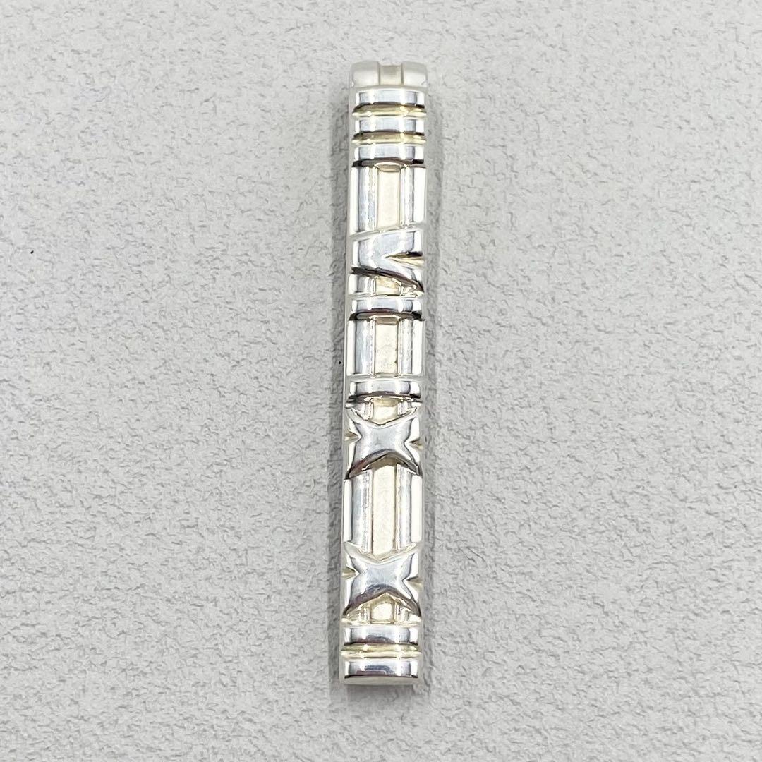 美品 ティファニー アトラス タイバー ネクタイピン ビジネス