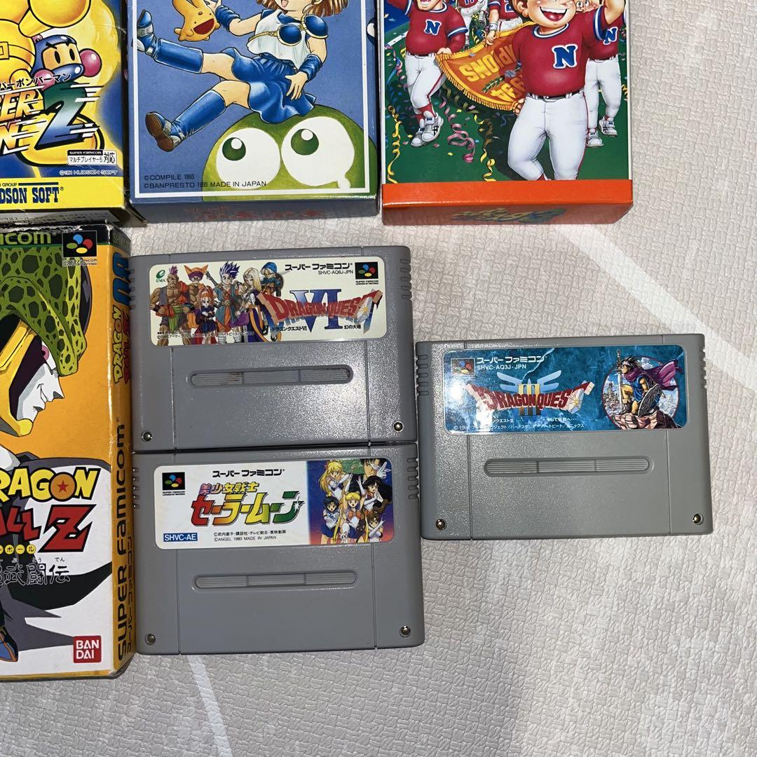 スーパーファミコンとソフトのセット ①安心の動作保証 すぐに遊べる スーパーファミコンセット