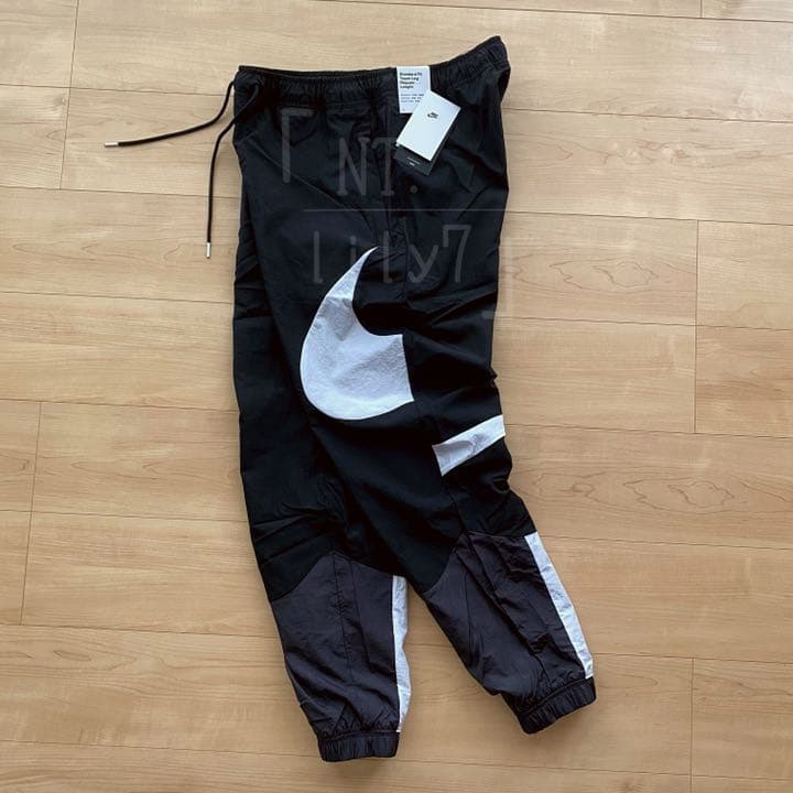NIKE スウッシュ ナイロン パンツ ブラック ホワイト 黒 白 www.csm.fi.cr