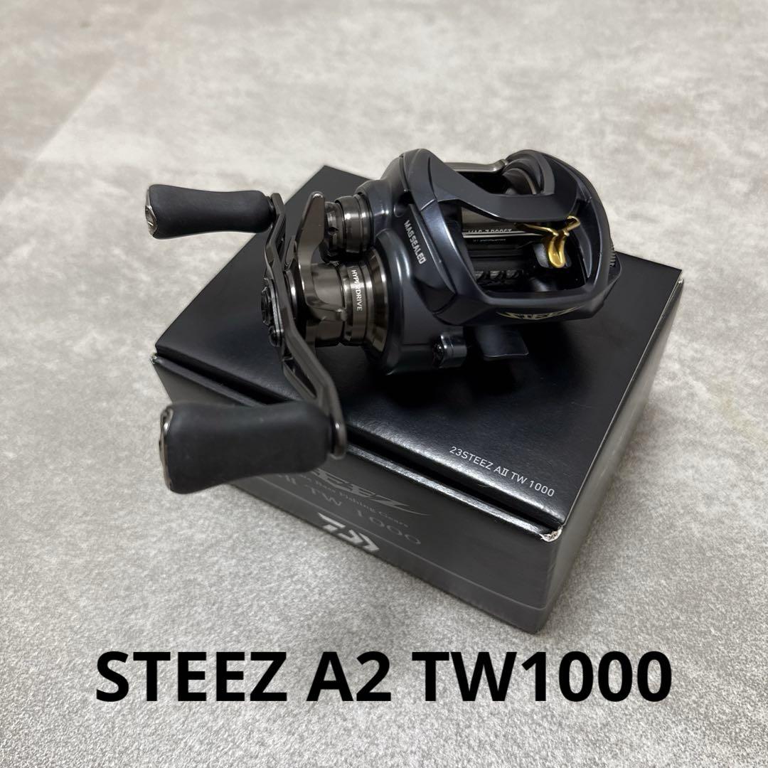 【美品】ダイワ　23スティーズA2 TW1000　右巻きベイトリール