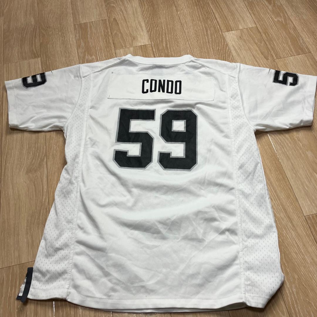NFL オークランド・レイダーズ #59 ジョン・コンド NIKE ユニフォーム - メルカリ NFL オークランド・レイダーズ #59 ジョン・コンド NIKE ユニフォーム - メルカリ