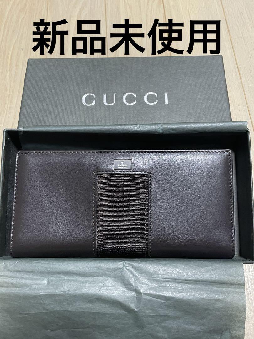 グッチ GUCCI 長財布 メンズ 新品未使用 ヴィンテージ 訳あり