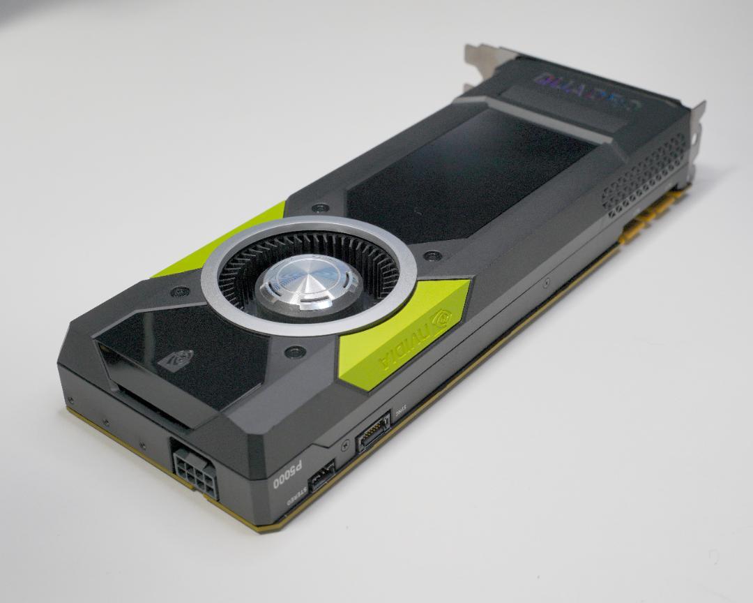 動作確認済】NVIDIA Quadro P5000