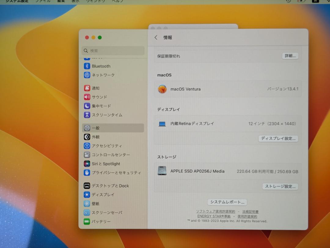 MacBook (2017) Corei5 1.3GHz/8GB/256GB