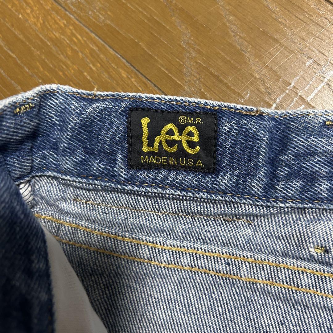 USA製 talonジップ ユニオンチケット Lee W44 色落ち ビッグ