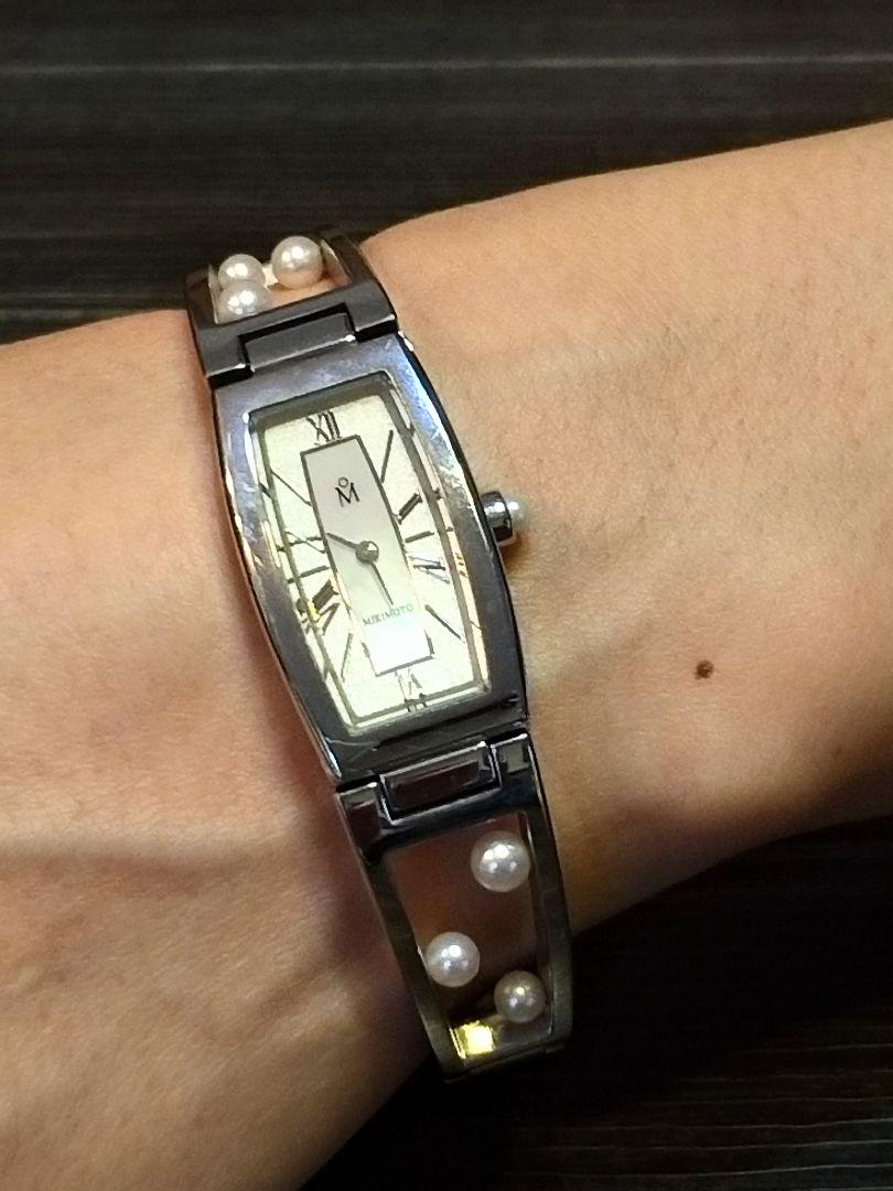 MIKIMOTO ステンレススチール 時計 3 ATM