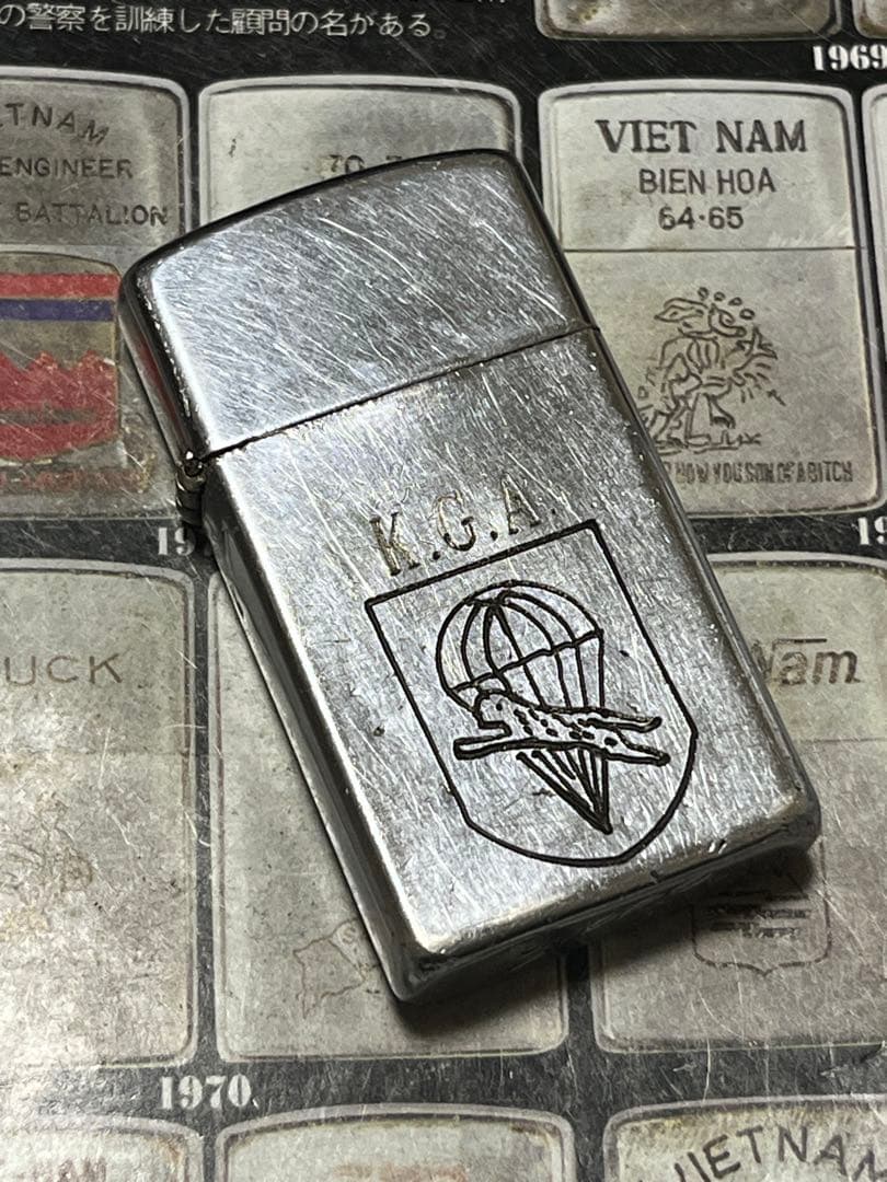 【ベトナムZIPPO】本物 1965年製ベトナムジッポー「南ベトナム軍特殊部隊」 【ベトナムZIPPO】本物 1965年製ベトナムジッポー「南ベトナム軍特殊部隊」