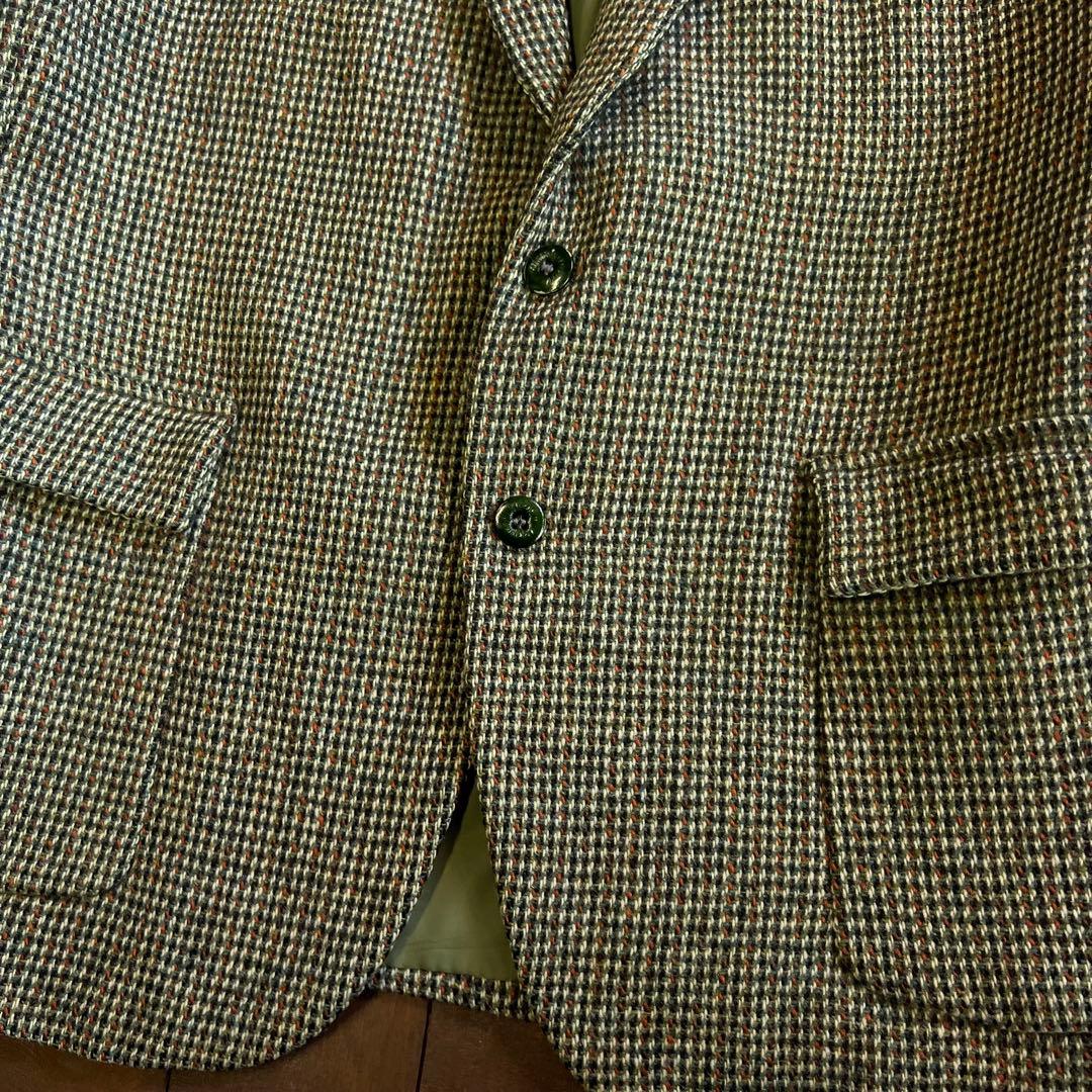 希少!!【Harris Tweed ハリスツイード】ヴィンテージウールジャケット 希少!!【Harris Tweed ハリスツイード】ヴィンテージウールジャケット