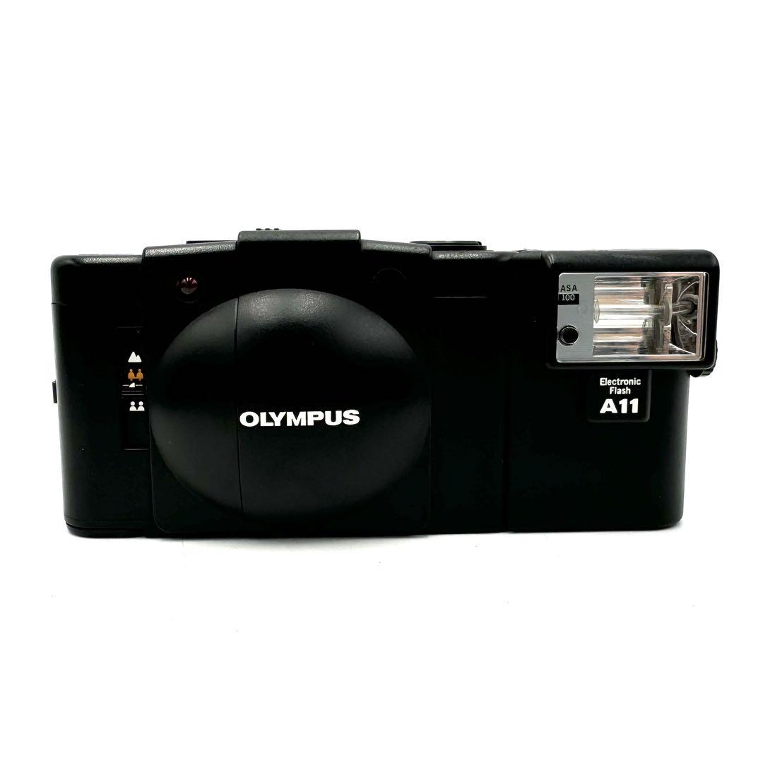 ❁動作品❁OLYMPUS オリンパス XA2 A11付き フィルムカメラ