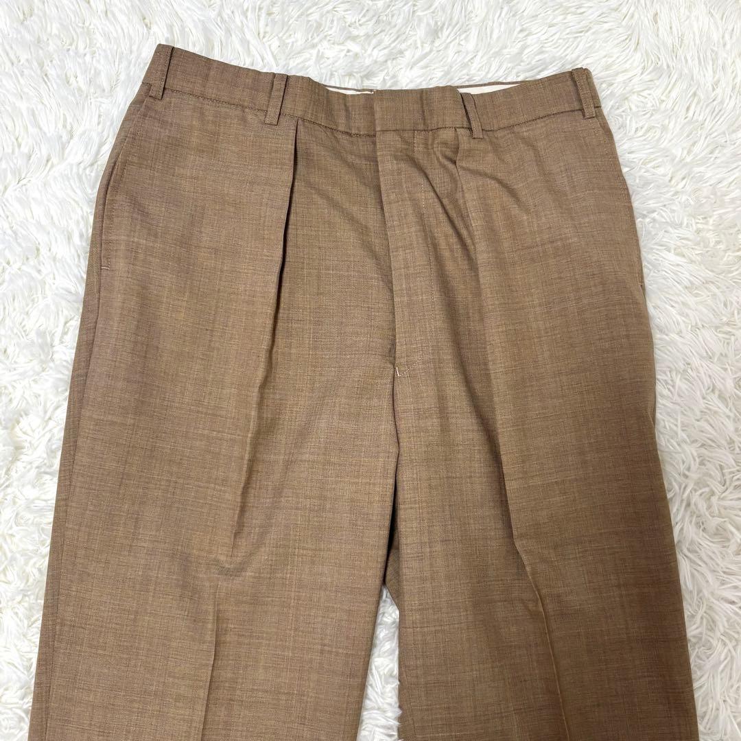 【美品】Lサイズ ハケットロンドン スーツ チェックベージュ セレモニー