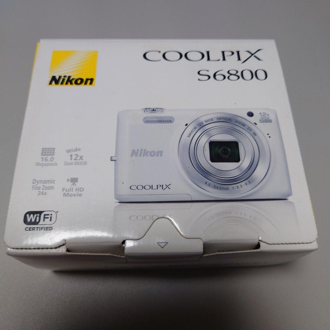 Nikon COOLPIX S6800 ホワイト デジカメ Amazon | Nikon デジタルカメラ COOLPIX S6800 12倍ズーム 1602