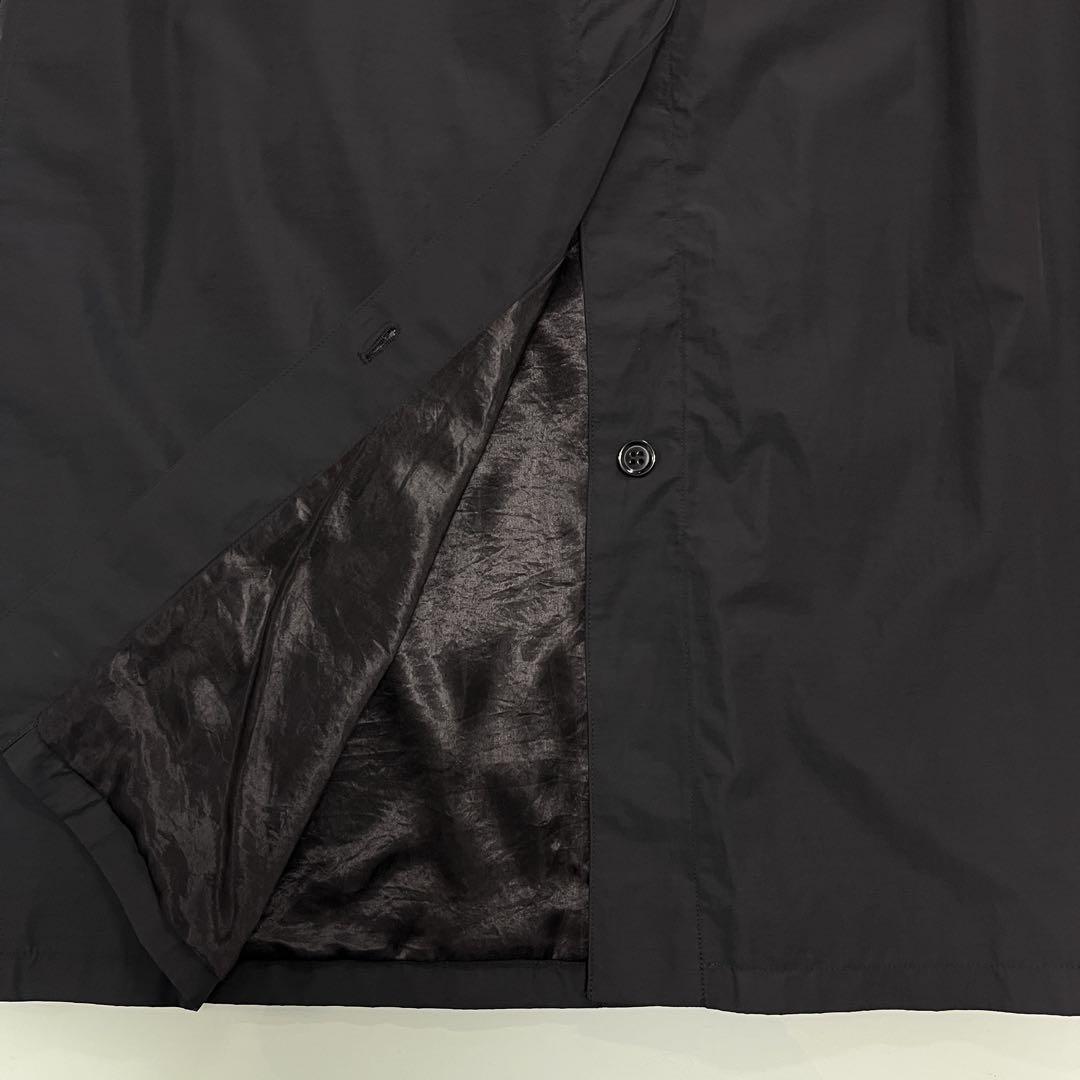 ARMANI COLLEZIONI ステンカラーコート ブラック 48 ベルト付