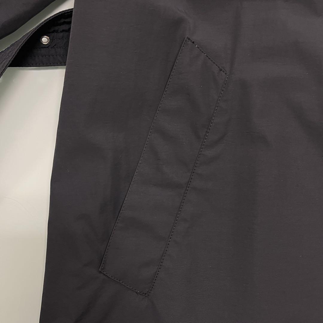 ARMANI COLLEZIONI ステンカラーコート ブラック 48 ベルト付