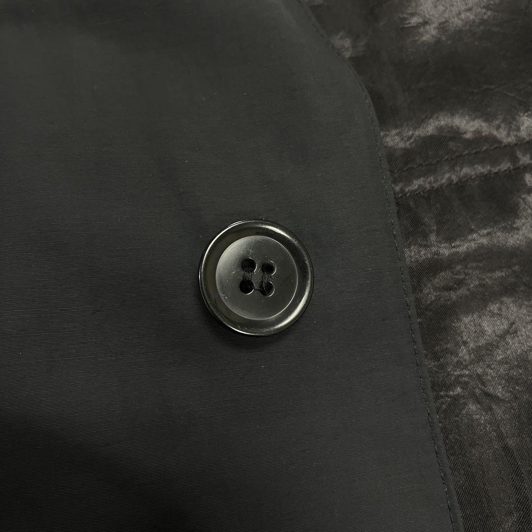 ARMANI COLLEZIONI ステンカラーコート ブラック 48 ベルト付