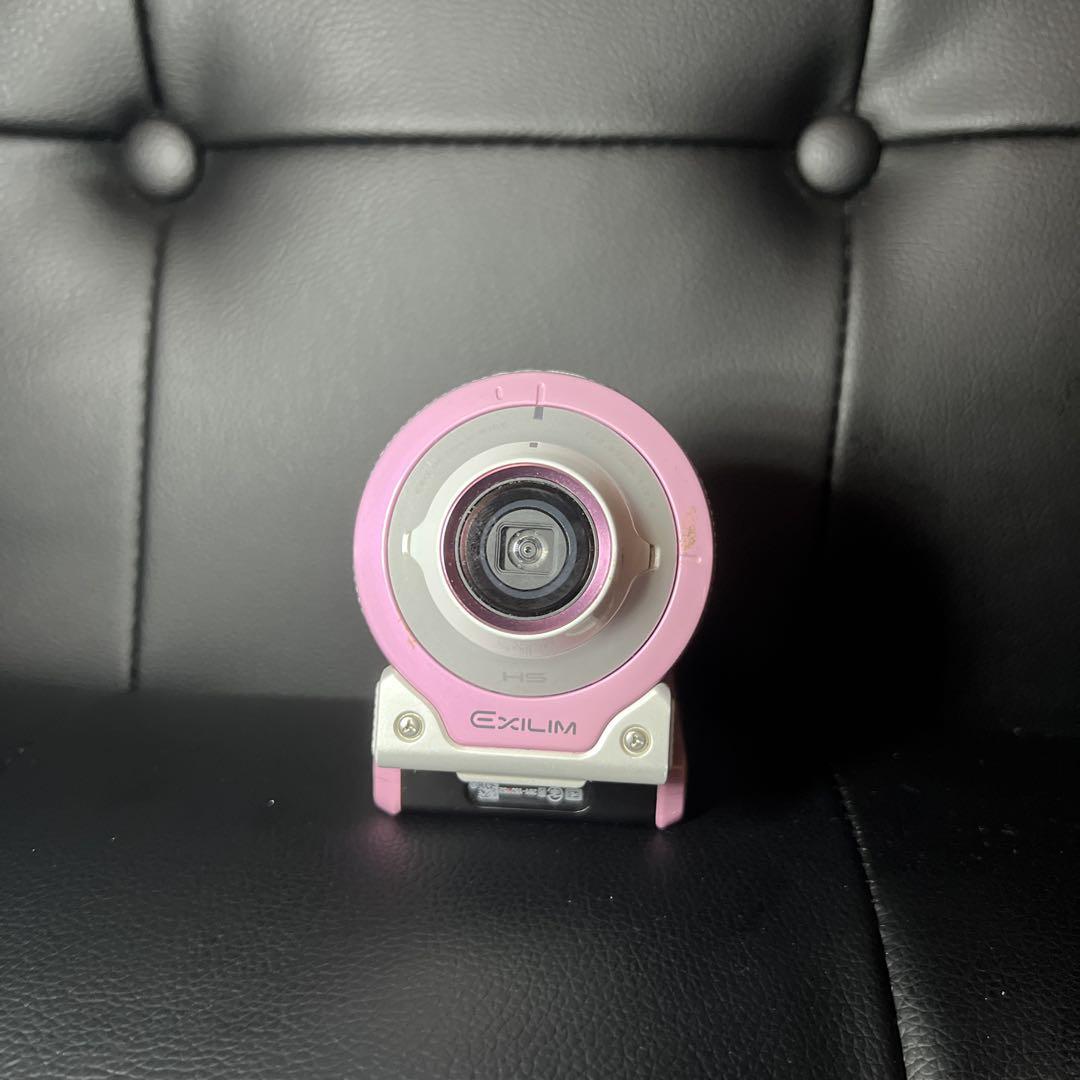 【CASIO EX-FR100L】 デジタルカメラ 自撮りカメラ ピンク