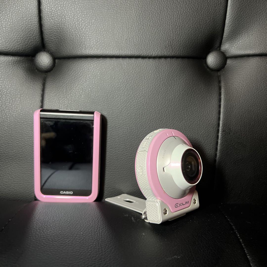 【CASIO EX-FR100L】 デジタルカメラ 自撮りカメラ ピンク