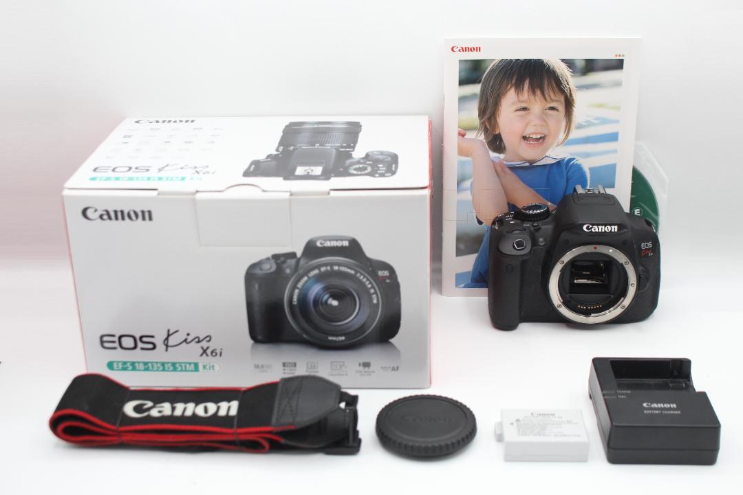 Canon EOS Kiss X6i ボディ◇シャッター回数5099回のみ♪ - メルカリ