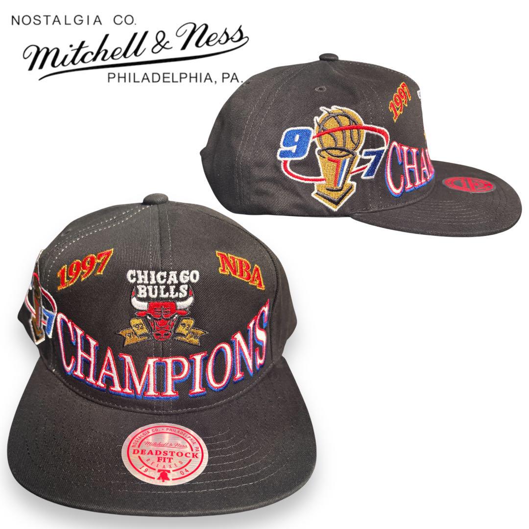 新品 Mitchell&Ness ミッチェル&ネス ブルズ Bulls キャップ
