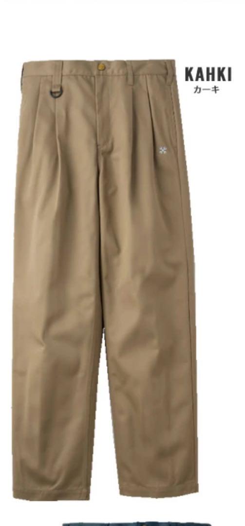 新品【BLUCO】2TAC WORK PANTS 2タックワークパンツ　L