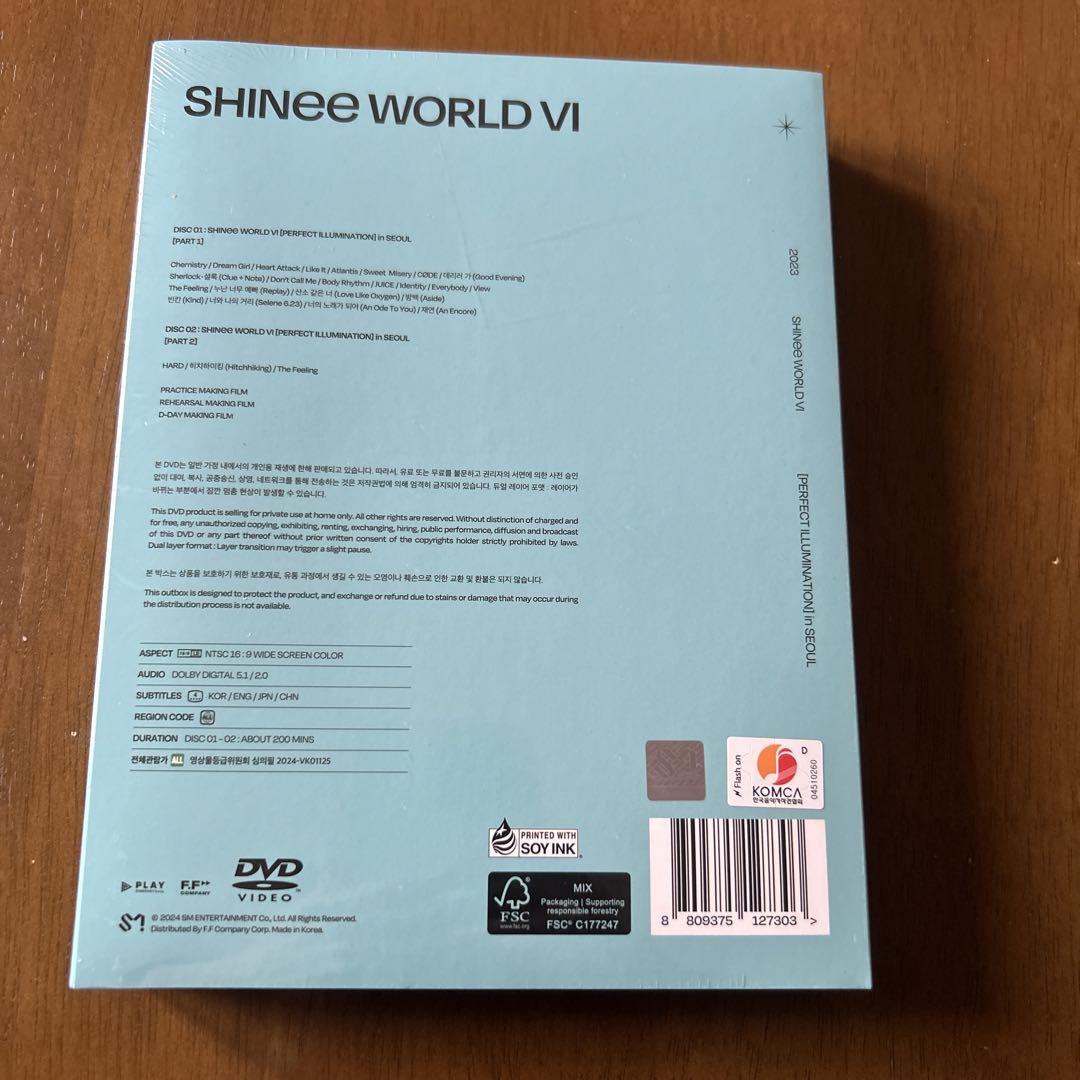 DVD)SHINee WORLD VI in SEOUL新品未開封初期難 - メルカリ