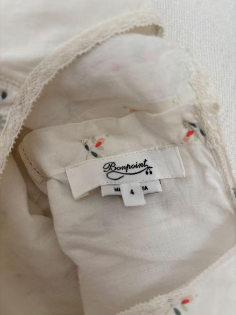 bonpoint ボンポワン　ドレス ワンピース　4a