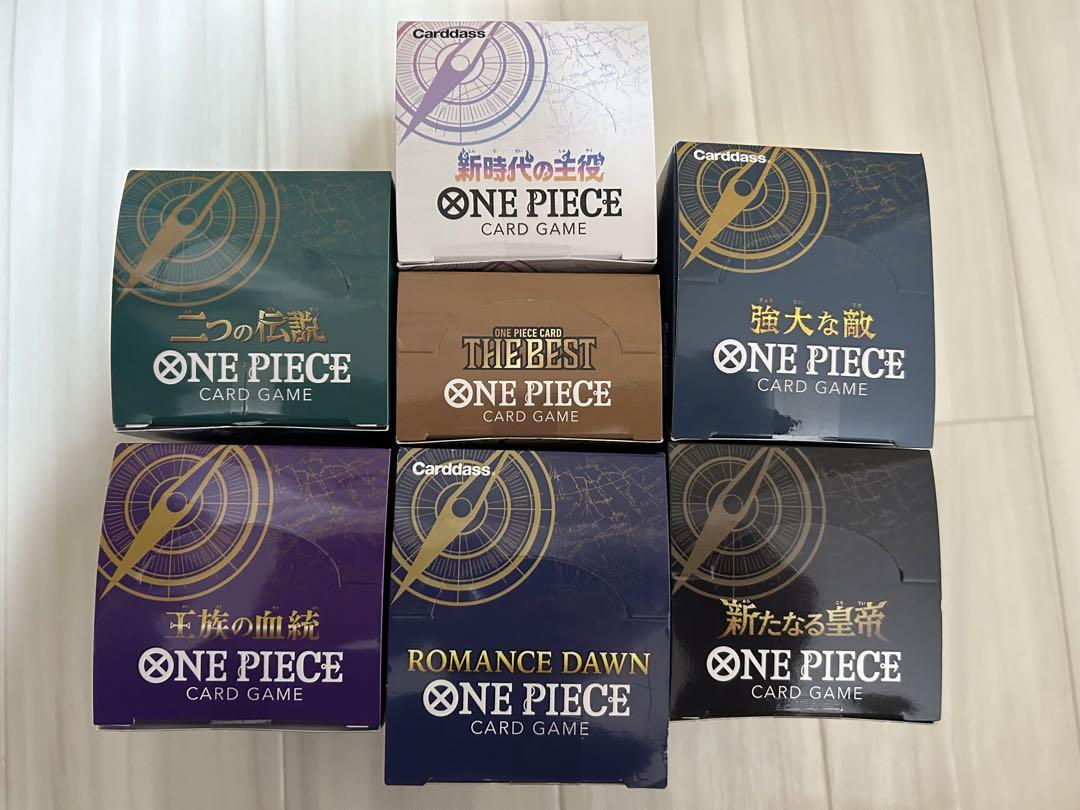 ワンピースカード　テープ付き　新品　未開封　7BOX セット