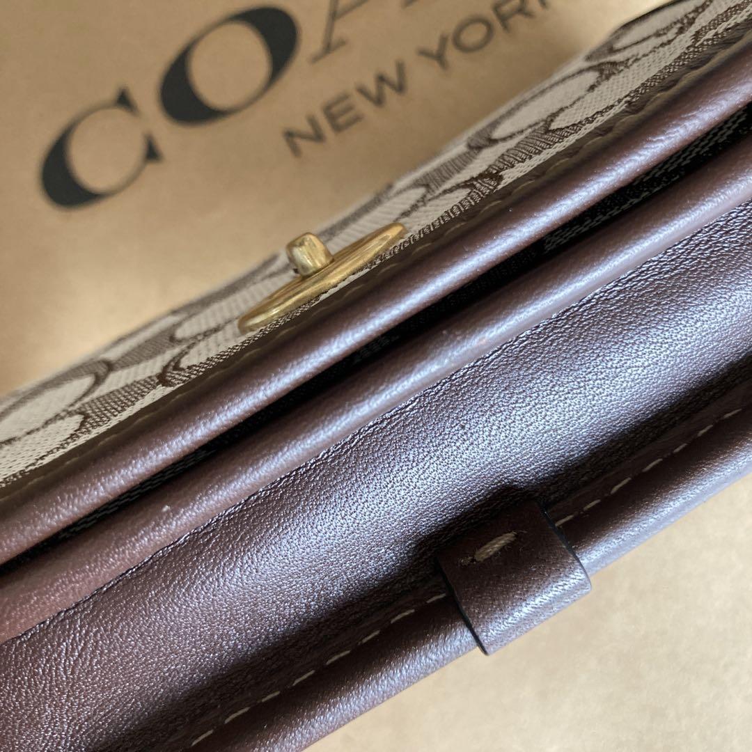 COACH ブラウン ショルダーバッグ