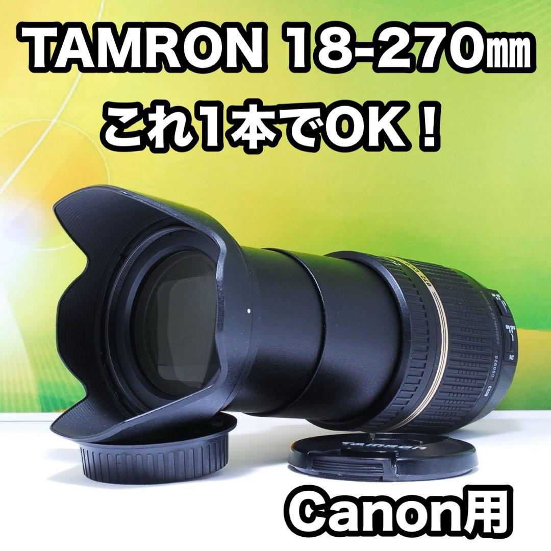 高倍率 TAMRON 18-270mm Di II VC PZD Canon用キヤノンEFマウント TAMRON
