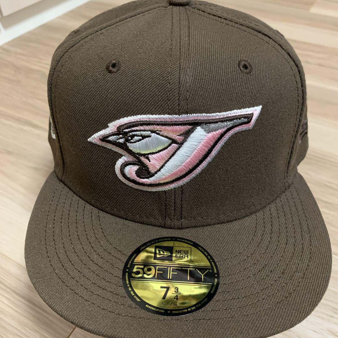 超激得 海外限定 3 4 61.5 カスタム 59fifty PDItK-m95613202926 トロント ブルージェイズ7 新品超歓迎