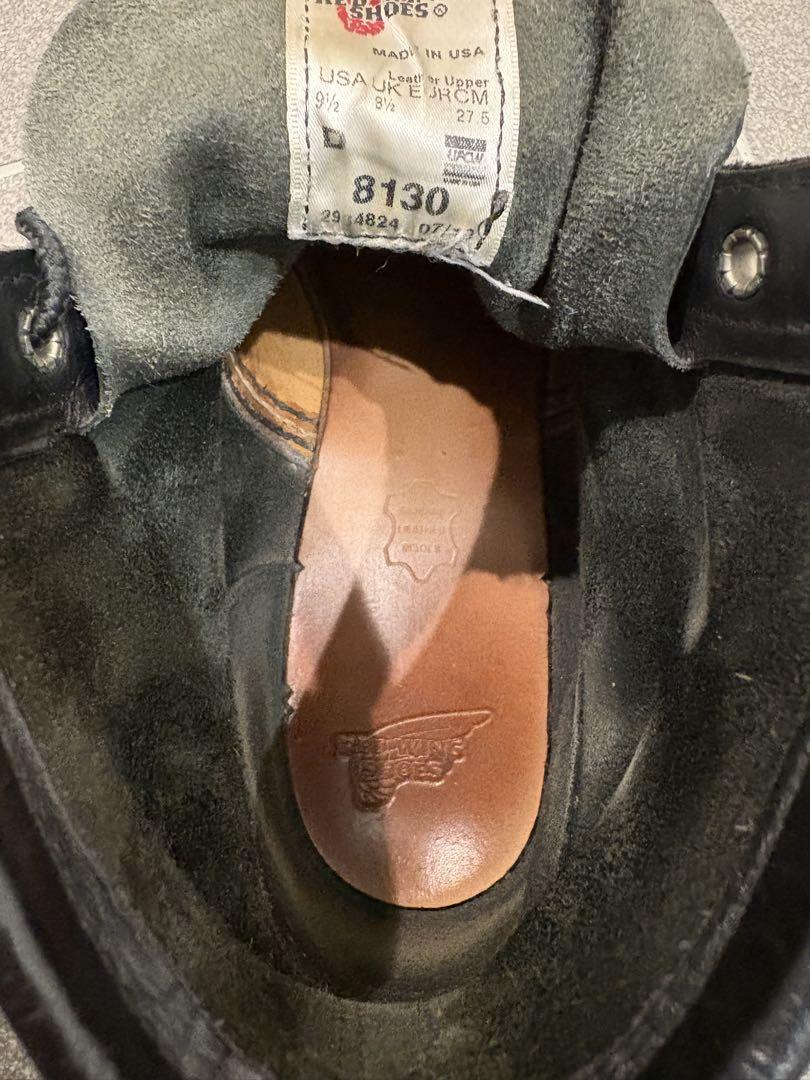 レッドウィング　RED WING ブーツ ブラック　27.5