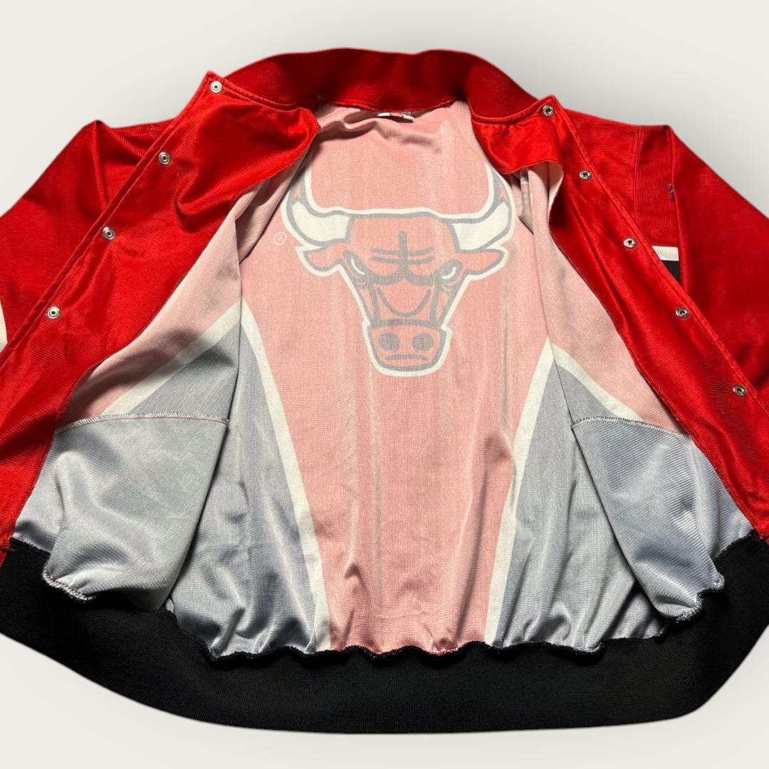 Champion NBA シカゴ・ブルズ ジャケット MA-1タイプ レッド