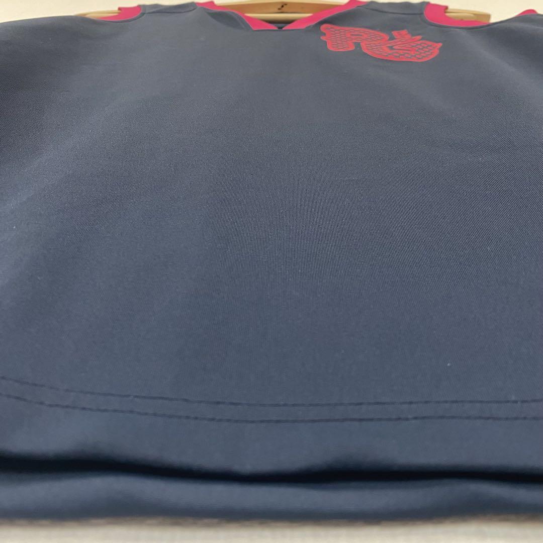 パーリーゲイツ　ノースリーブVネックカットソー　サイズ1　ネイビー　美品　ベスト