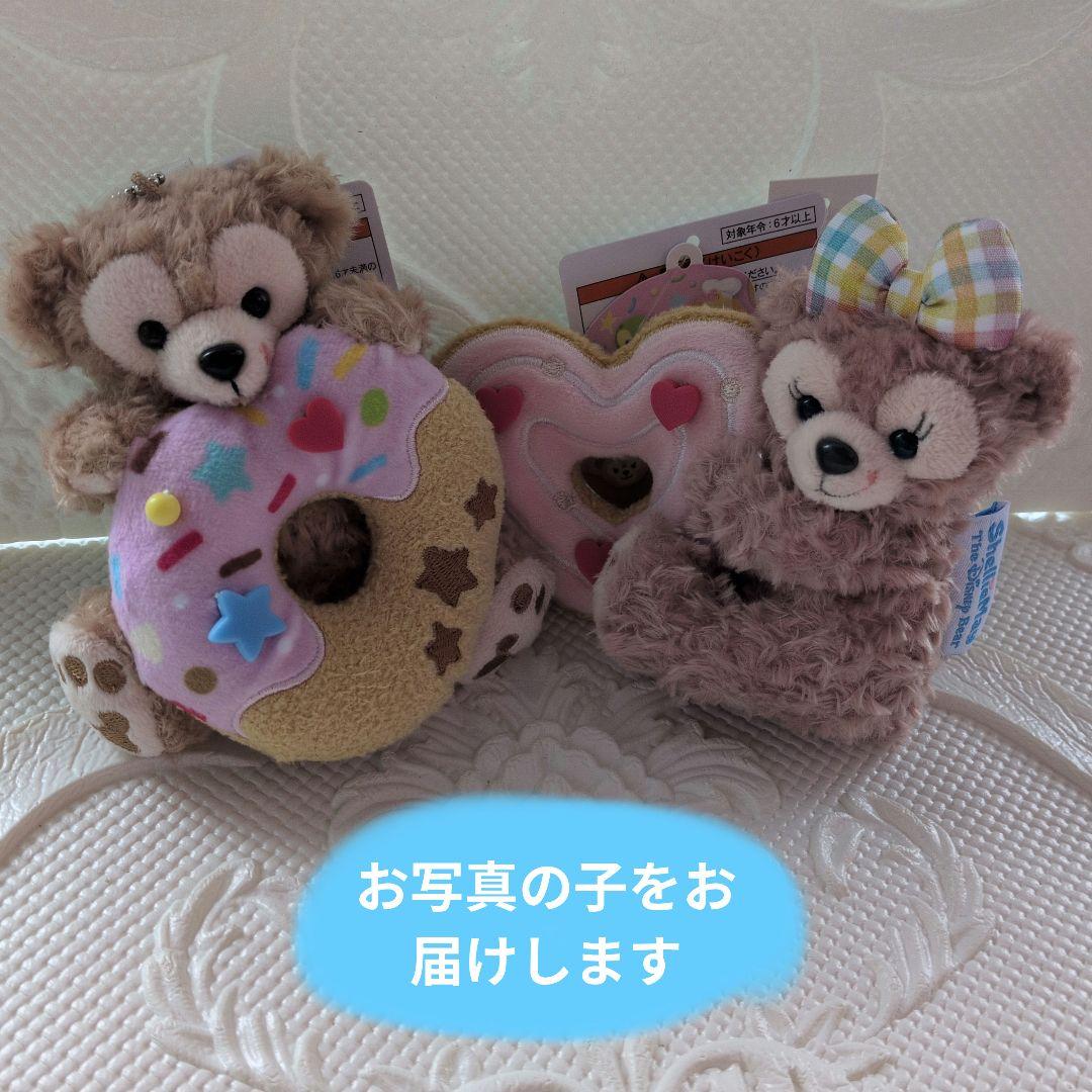 新品 ダッフィー　シェリーメイ　ぬいぐるみバッジ　２点　フィルドウィズジョイ
