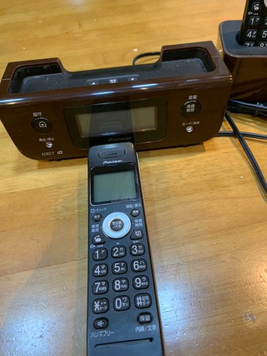 pioneer コードレス機 子機付き | globalarmas.com.br