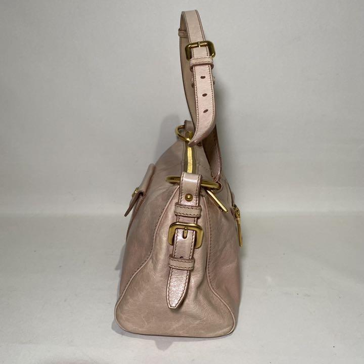 本物保証新作 人気 PRADA プラダ ワンショルダーバッグ ピンク 金ロゴ お洒落 BtpFg-m95619141332 高品質新作
