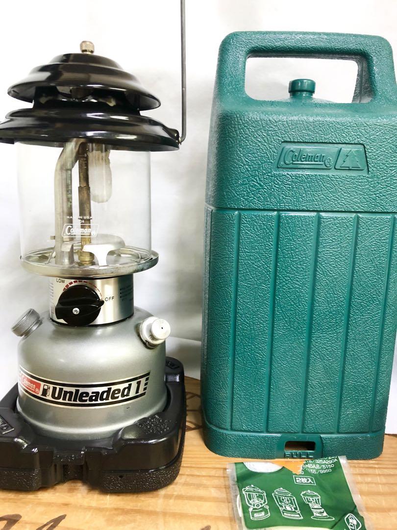 Coleman コールマン Unleaded 1 ガソリンランタン。