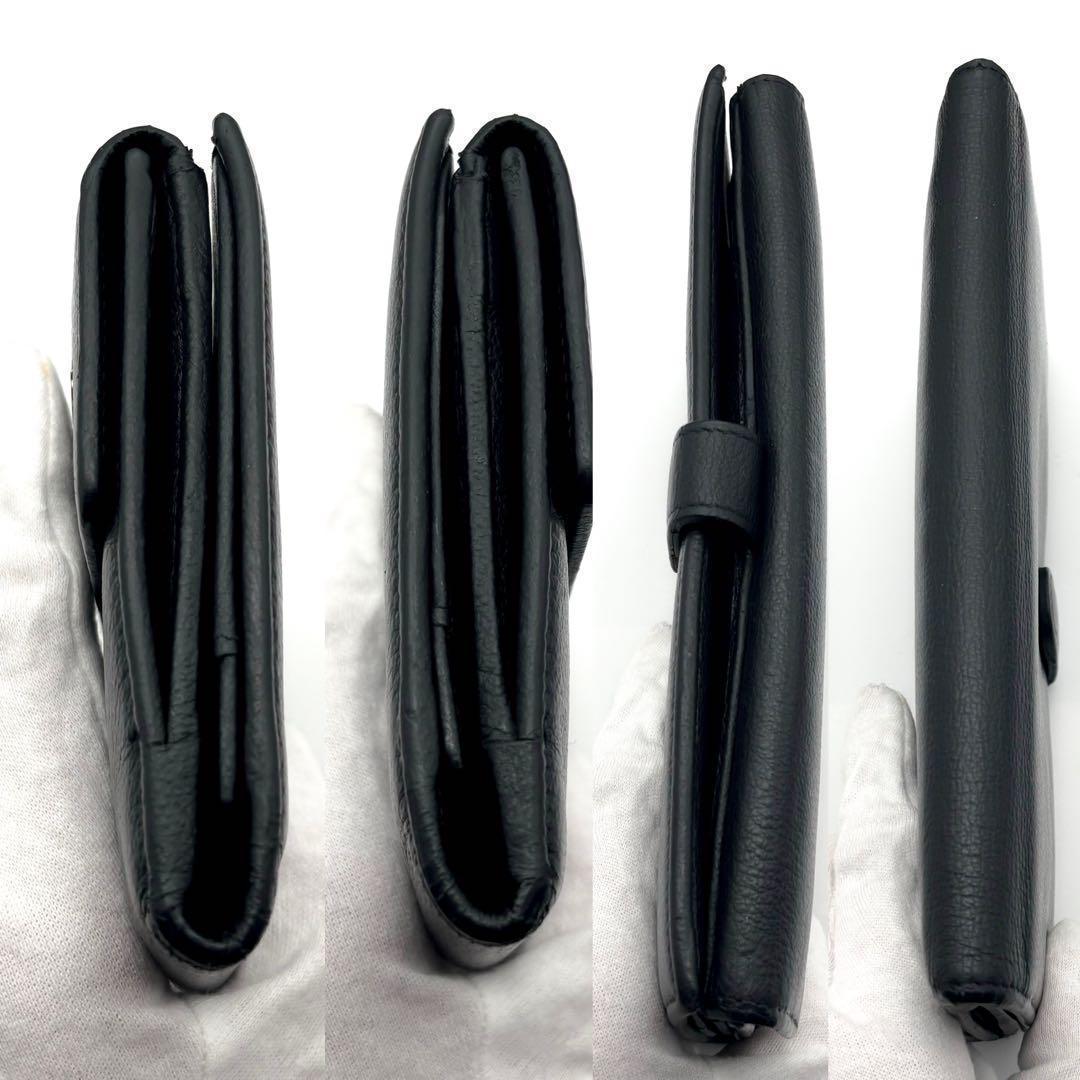 【極美品✨】シャネル バタフライカメリア Wホック フラップ 長財布