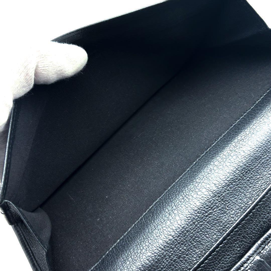 【極美品✨】シャネル バタフライカメリア Wホック フラップ 長財布