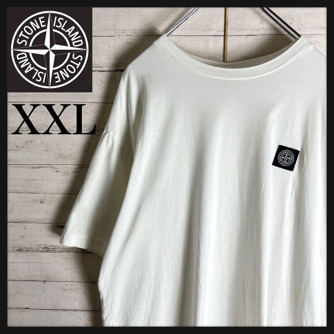 【超絶希少サイズ】 ストーンアイランド コンパスロゴ 即完売 XXL Tシャツトップス