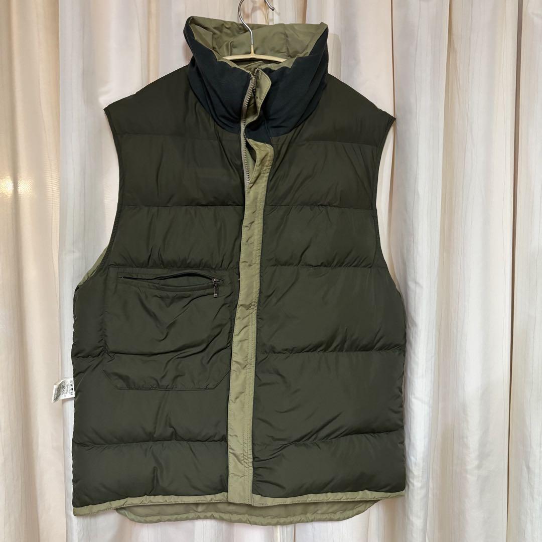 mont-bell ダウンベスト M モンベル 釣り フイッシング ダウン90%