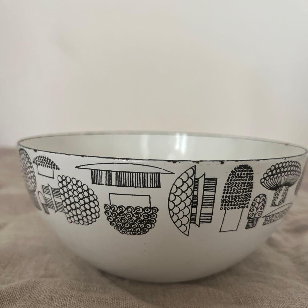 アラビア フィネル マッシュルーム きのこ ホーローボウル