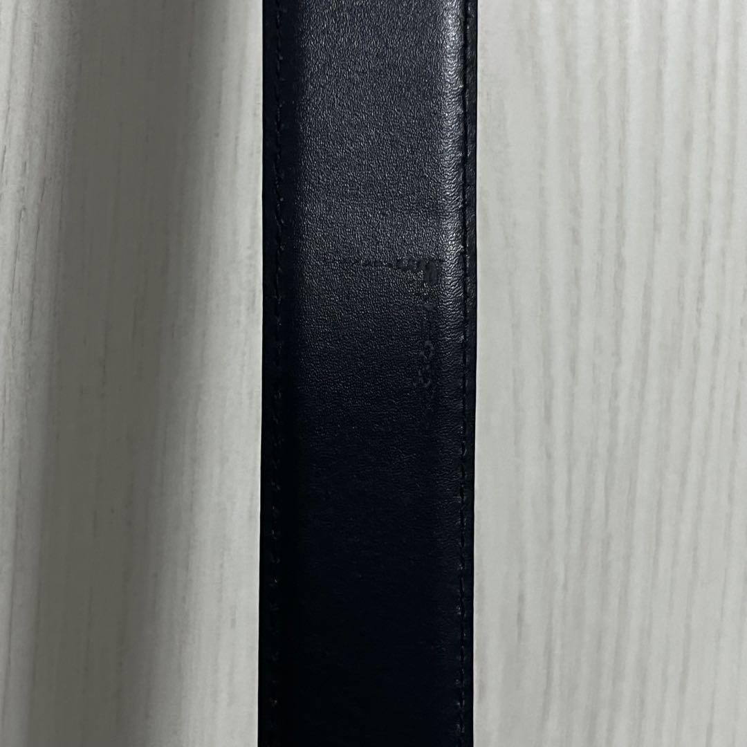 MONTBLANC レザーベルト　シルバー金具