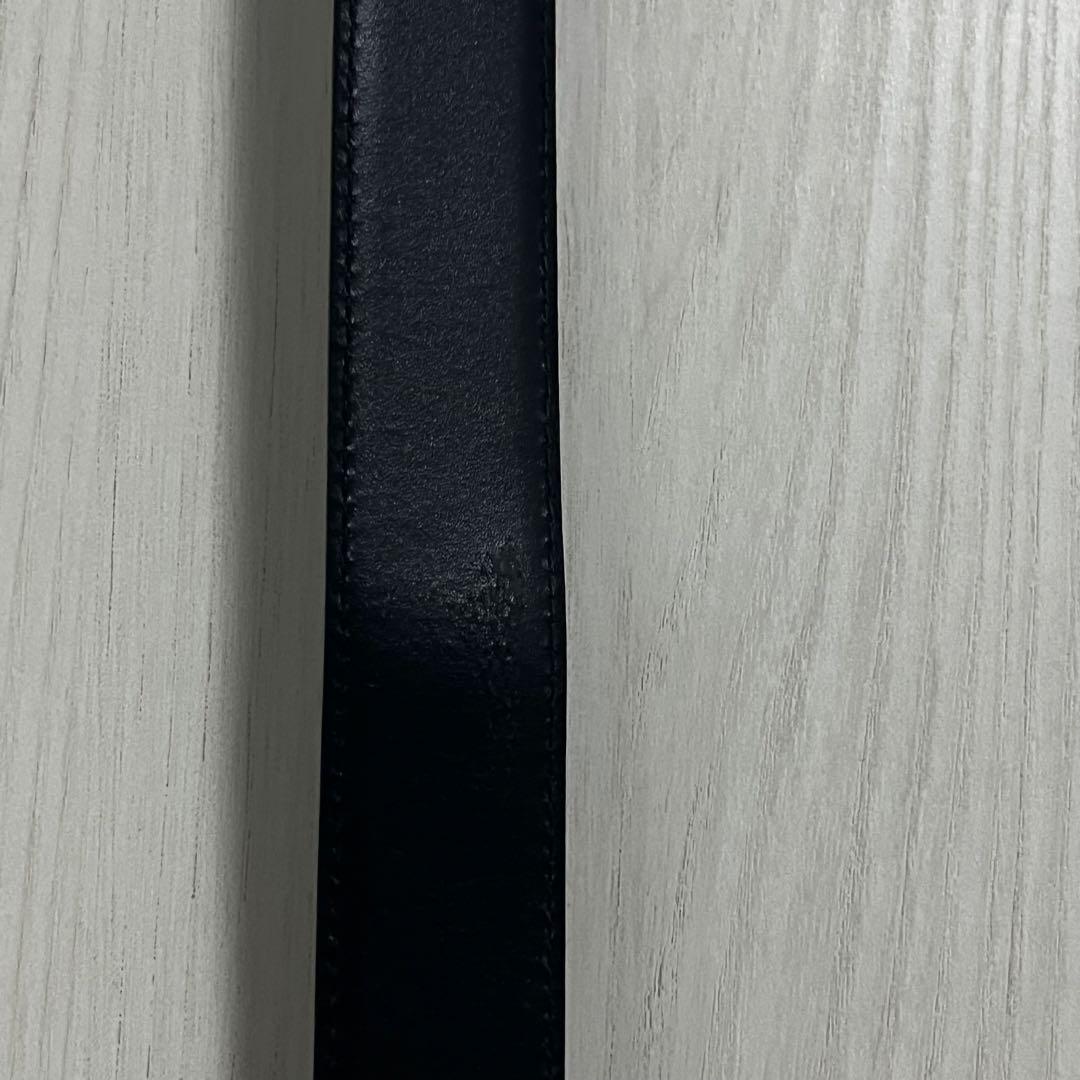 MONTBLANC レザーベルト　シルバー金具