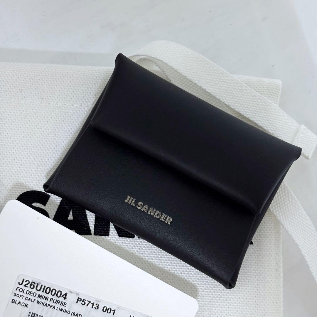 未使用級　現行モデル✨　JIL SANDER ジルサンダー　コインケース　レザー