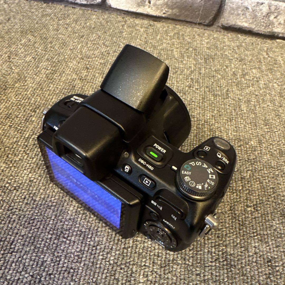 SONY cyber-shot DSC-H50 バッテリー付き ジャンク品扱い - メルカリ